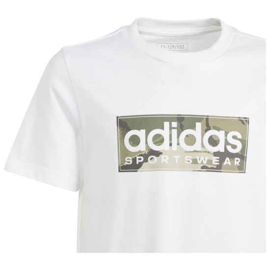 Adidas Παιδική κοντομάνικη μπλούζα B Camo Linear Tee